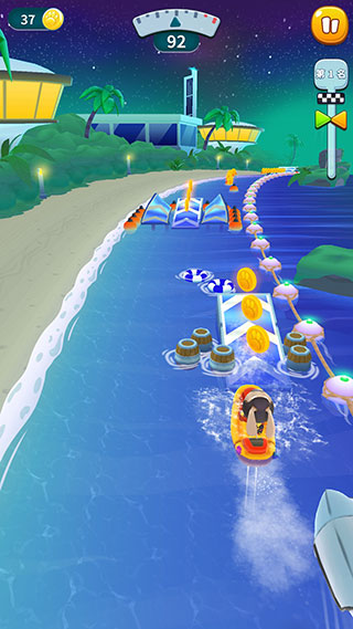 汤姆猫的摩托艇