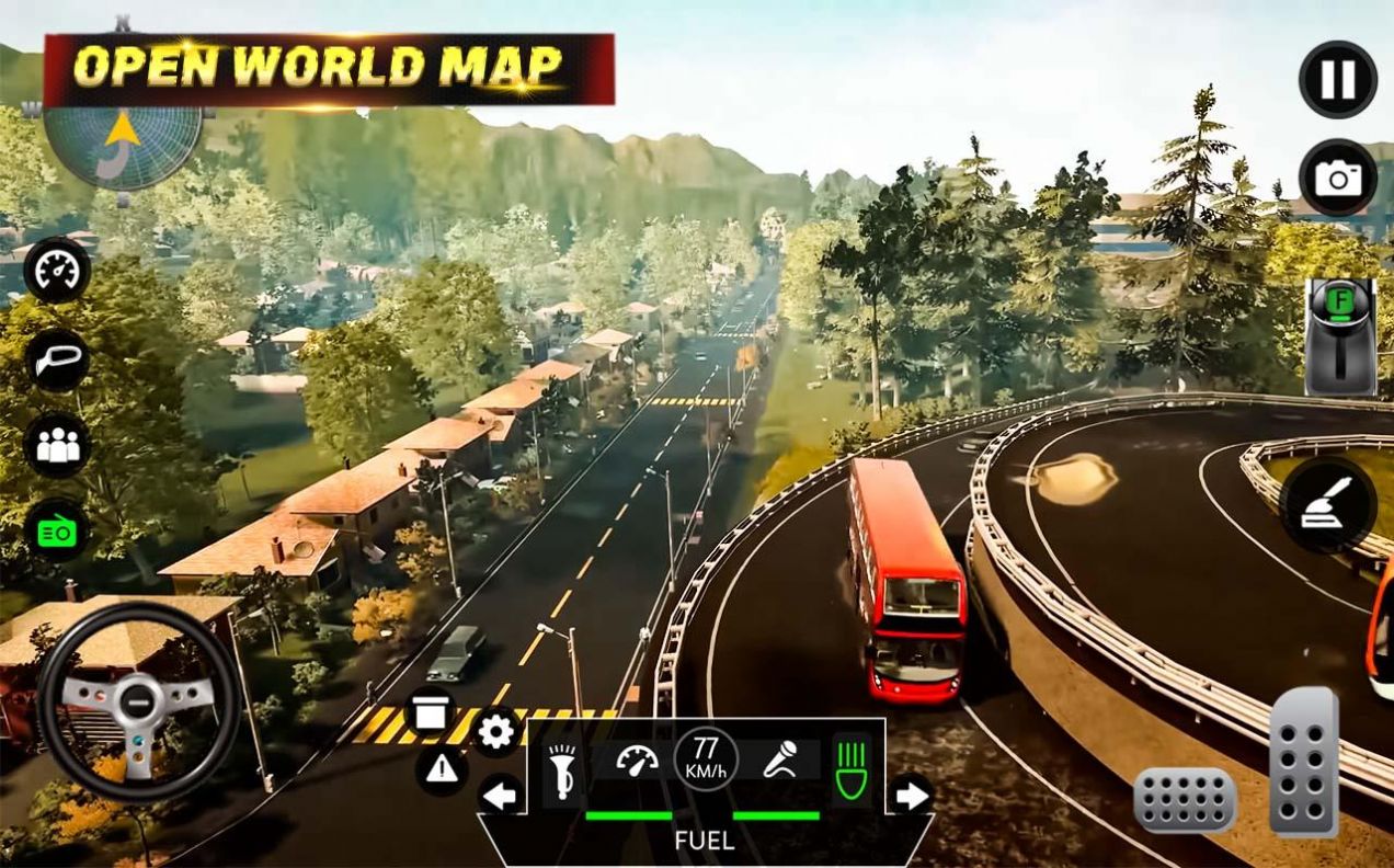 公交车停车驾驶 公交车停车驾驶