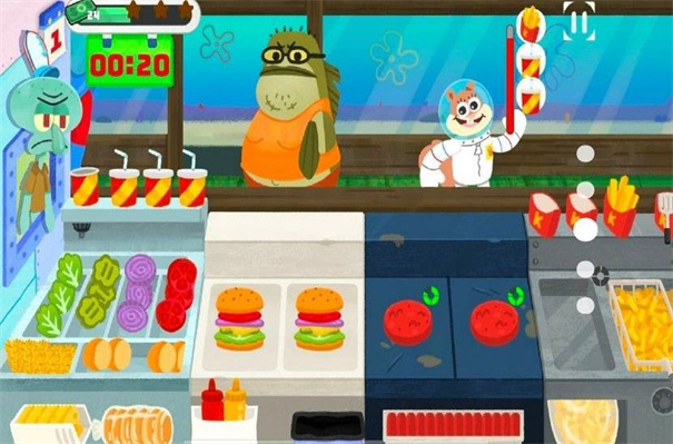 汉堡店模拟器