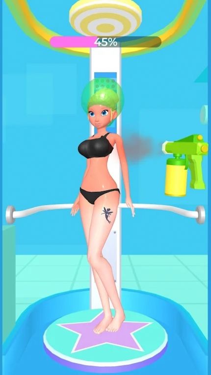 浅褐色时尚装扮(Spary Tan)