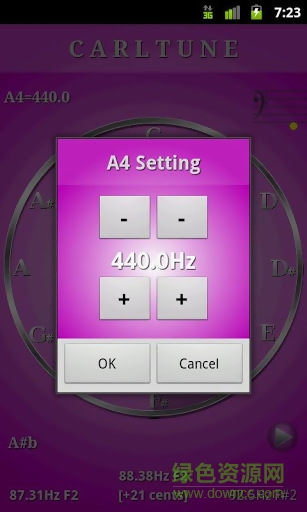 carltune半音阶调谐器