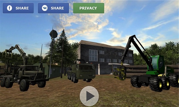 锯木厂驱动器模拟3D