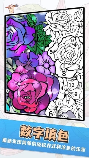 橘玥数字趣味填色