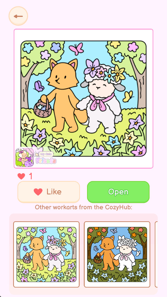 Cozy Home: Comfy Coloring Book