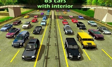 真实停车场3D