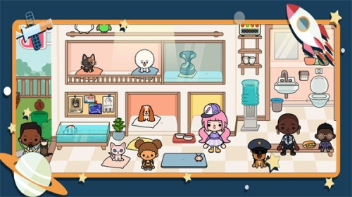 迷你我的公主建房子