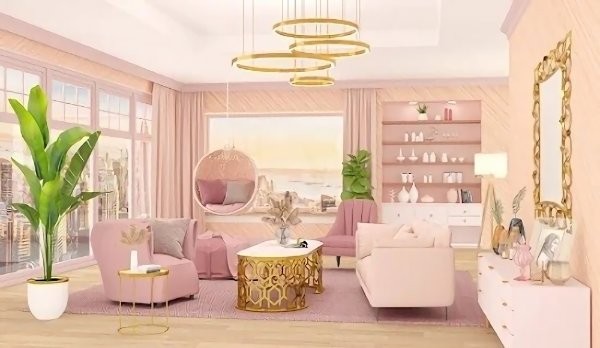 Pink Home Design