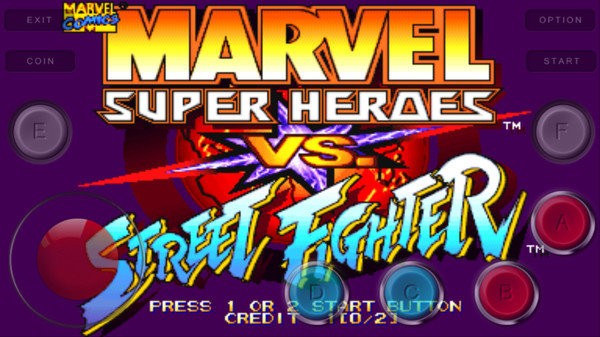 超级漫画英雄VS街霸