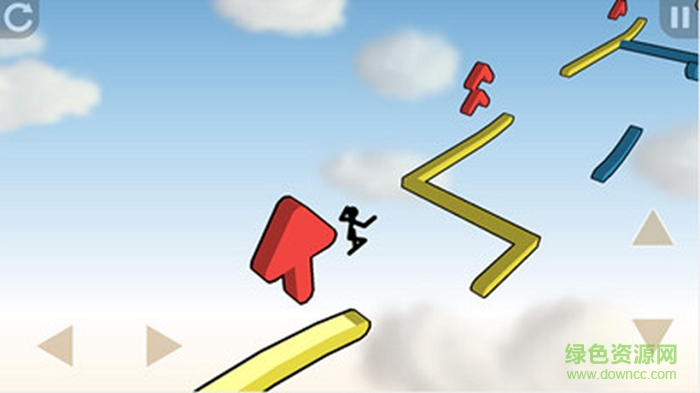 火柴人向上走向下走(Skyturns)