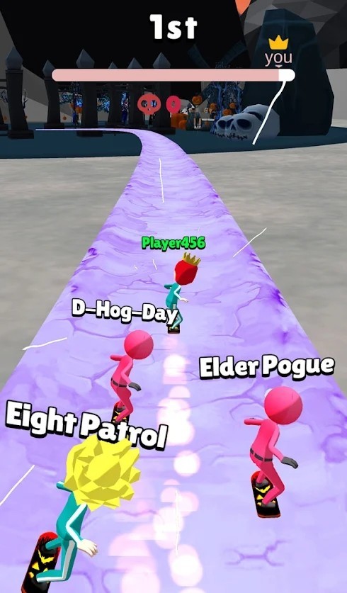 Snow Racing: Winter Aqua Park