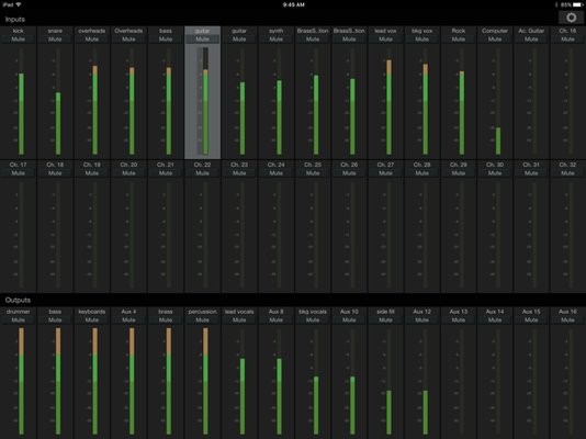 PreSonus UC Surface混音器app