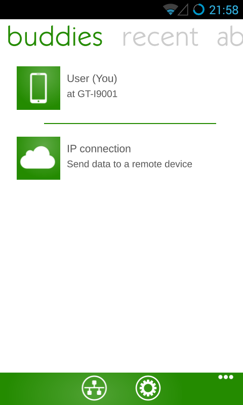Dukto(局域网文件传输)