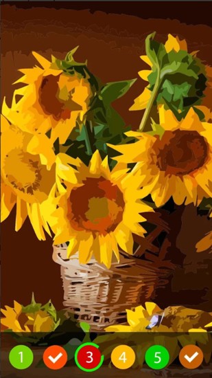 数字填色五彩涂鸦世界