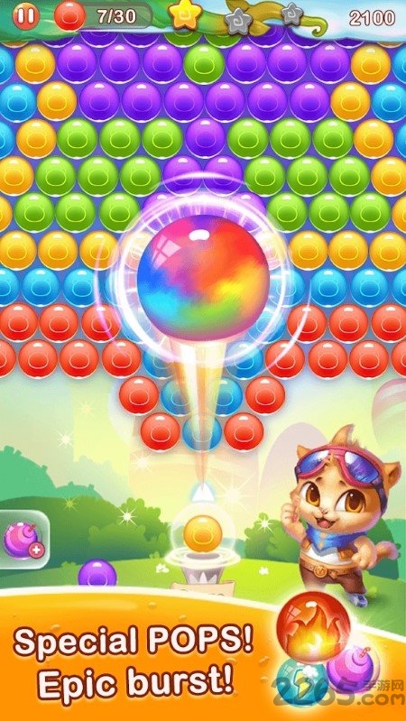 疯狂泡泡猫手游