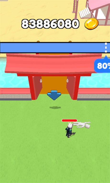 小人战斗滚滚滚游戏