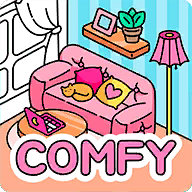 Cozy Home: Comfy Coloring Book