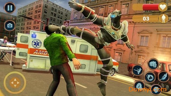 Superhero Panther Robot Battle City Rescue Games Superhero Panther Robot Battle City Rescue Games