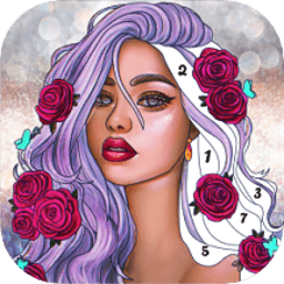 数字涂色解压绘本