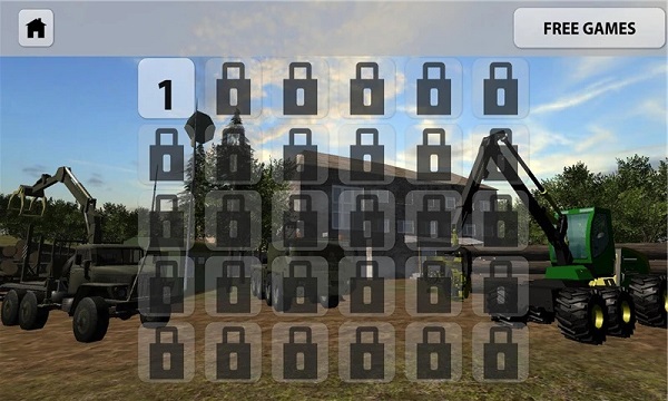 锯木厂驱动器模拟3D 锯木厂驱动器模拟3D