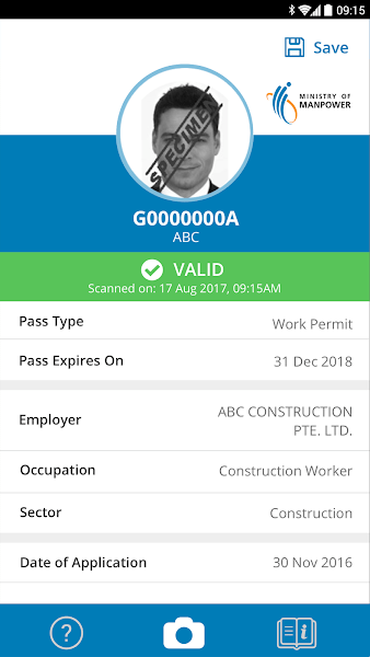 sgworkpass 新加坡最新版本