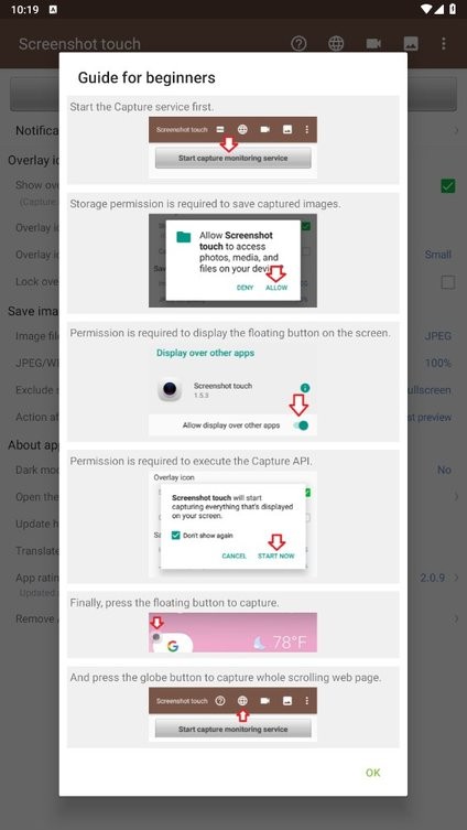 触摸截屏软件(Screenshot touch)