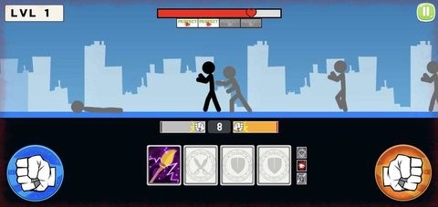 Stickman Fighter Mega Brawl