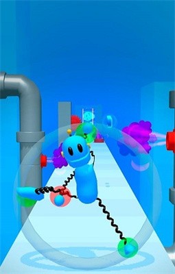 弹簧机器人障碍赛 弹簧机器人障碍赛