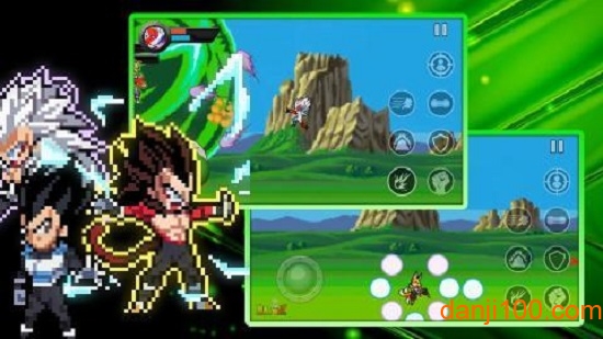 像素赛亚人格斗