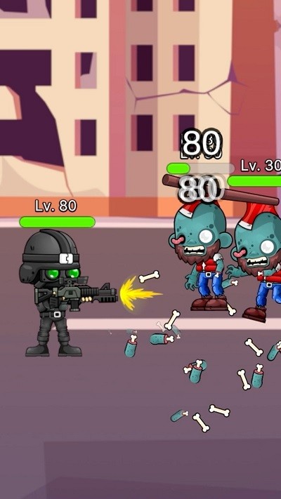 僵尸生存rpg战争游戏(Idle Zombie Survival)