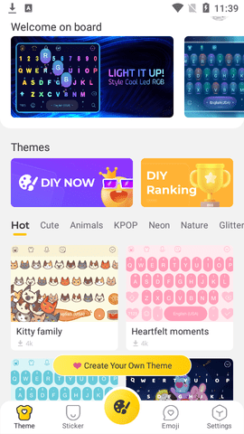 facemoji keyboard输入法app