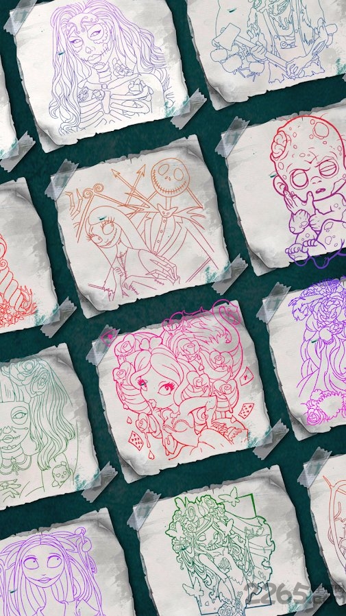 Zombie Coloring - Color by Numbers & Art Books