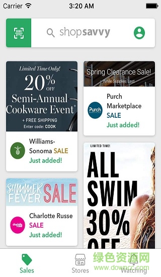 shopsavvy条形码识别