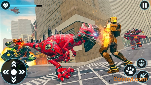 Raptor Drone Transformation Robot