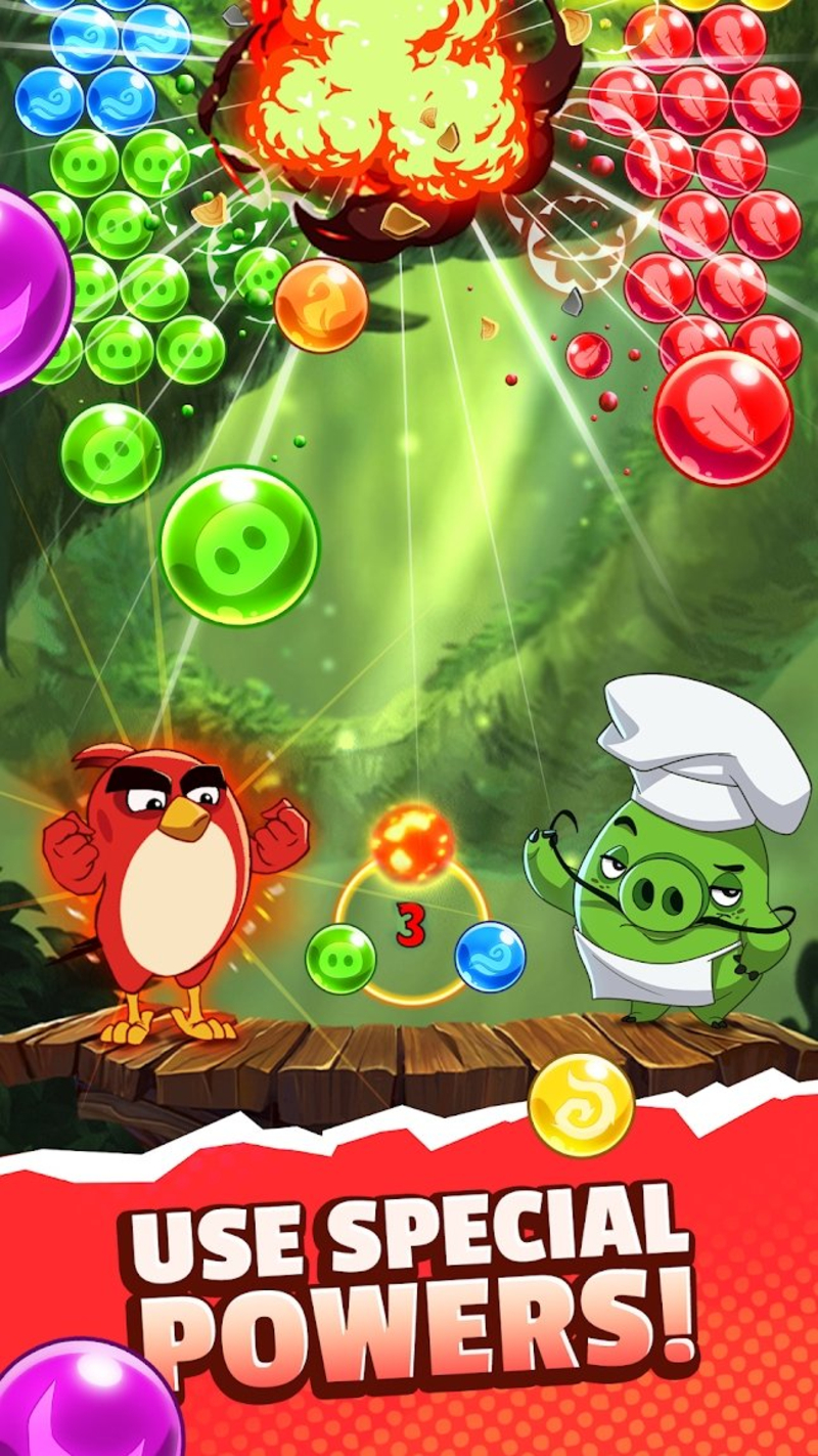 愤怒的小鸟泡泡龙2 (Angry Bird POP2)安卓版v1.1.0