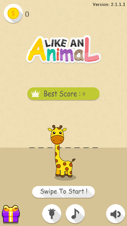 长颈鹿配对小游戏(like an animal)