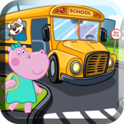 小猪佩奇开校车
