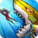 Mecha Shark: Sea monster