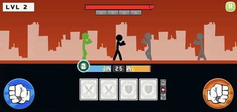 Stickman Fighter Mega Brawl