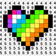 color number填色
