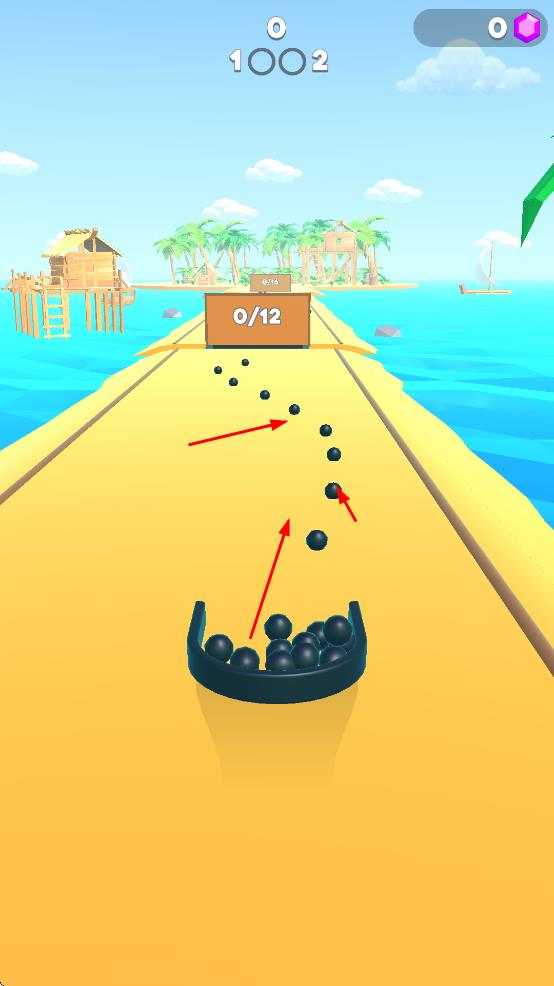 捡豆豆-沙滩清理