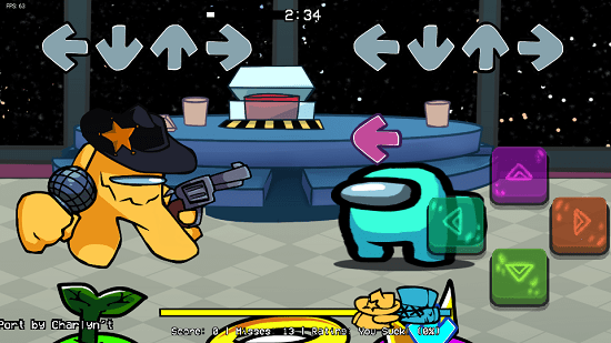 黑色星期五之夜内鬼小黄警长模组(FNF Psych Engine)