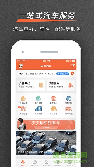 大神养车-违章查询