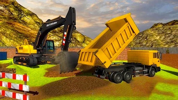 模拟挖掘机游戏