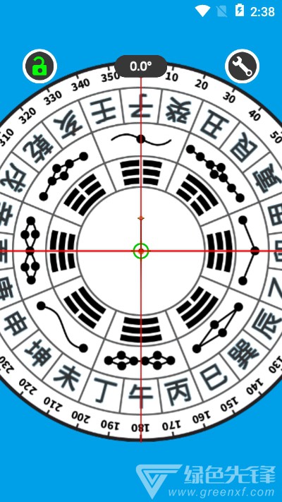 立体罗盘指南针