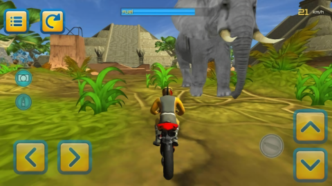 森林摩托车跳跃游戏安卓版