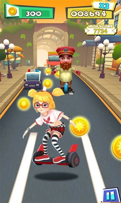 平衡车大师赛Hoverboard Rush 平衡车大师赛Hoverboard Rush