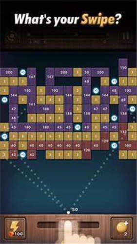 Swipe Brick Breaker : The Blast