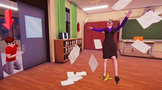 Anime Scary School Teacher 3D