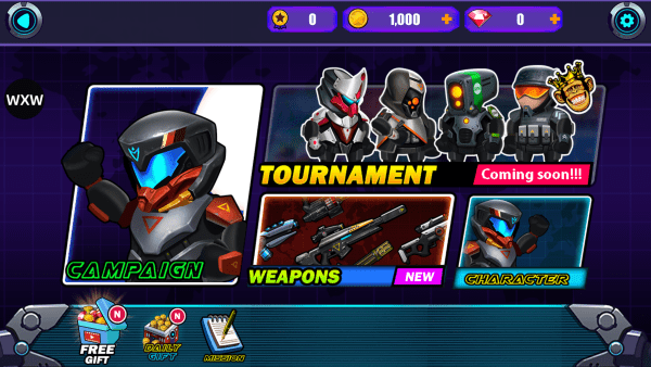 赛博朋克快速火力冒险游戏