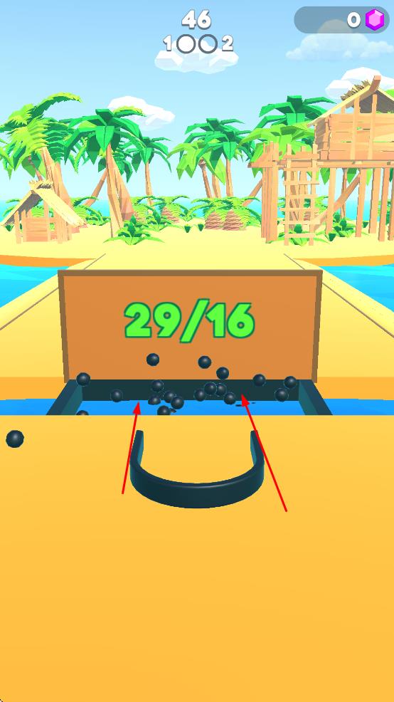 捡豆豆-沙滩清理